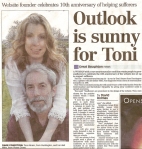 Outlook is sunny for Toni